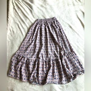 Made With Love size small floral maxi skirt. New with tags.